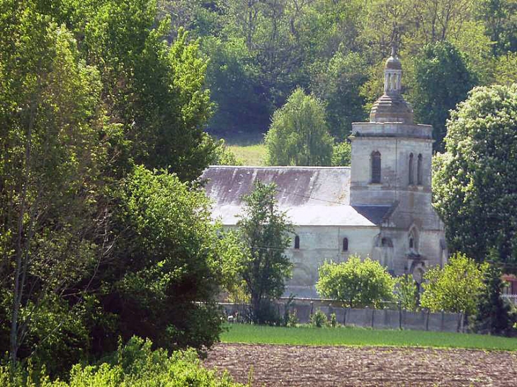 Vue sur l'église - Saint-Christophe-à-Berry