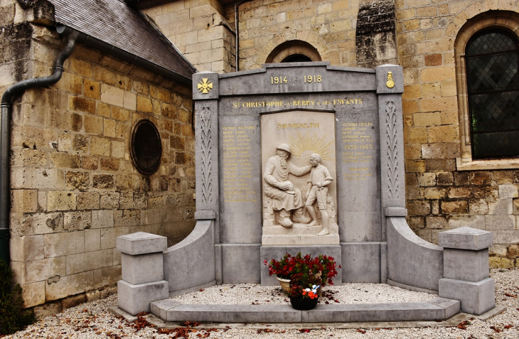 Monument-aux-Morts - Saint-Christophe-à-Berry