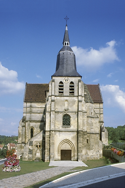 Facade église - Saint-Gobain