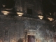 façade de l'Abbaye en nocturne