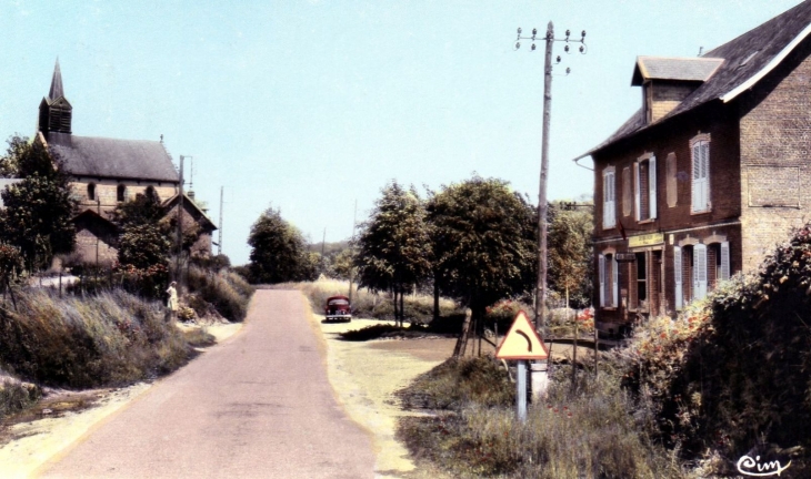 Collection cartes famille Blanchard originaire de ce village - Saint-Nicolas-aux-Bois