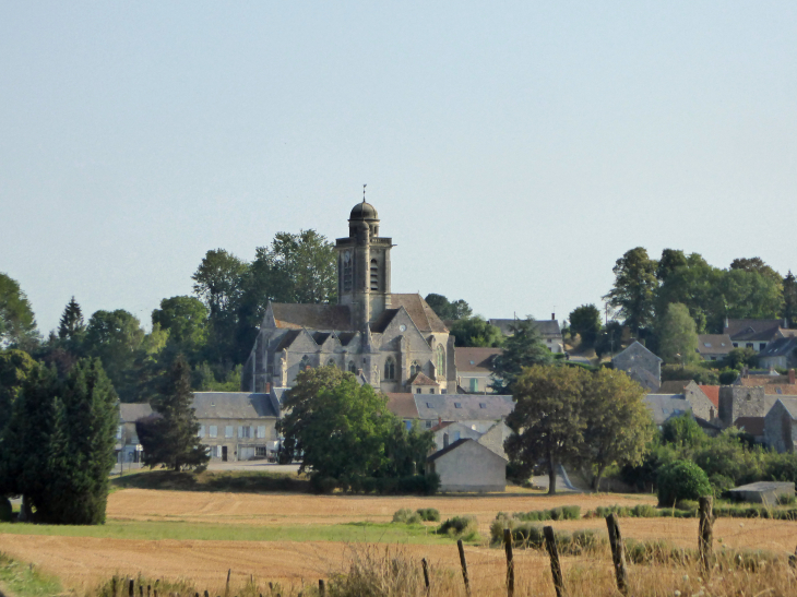 Vue sur le village - Saint-Rémy-Blanzy