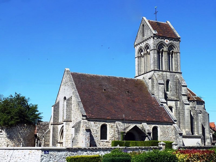 L'église - Saponay