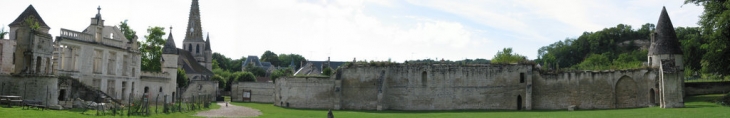 Intérieur donjon de septmont - Septmonts