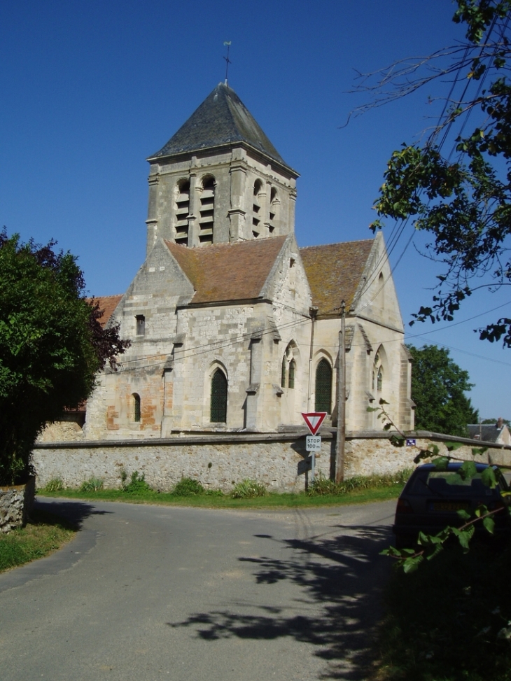 église de dos - Sergy