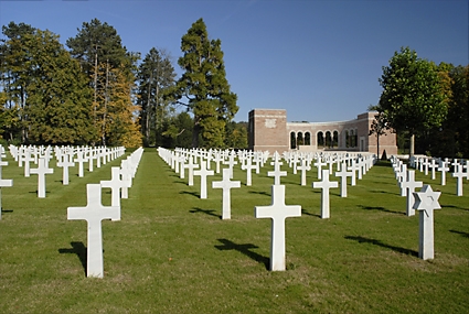 Cimetière américain guerre 14-18 - Seringes-et-Nesles