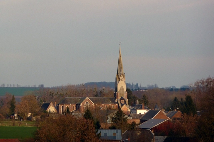 Vue sur le village - Sissy