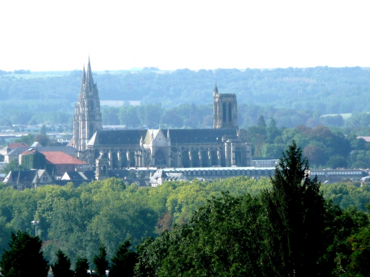 L'abbaye Saint des Vignes et la cathédrale Saint gervais - Soissons