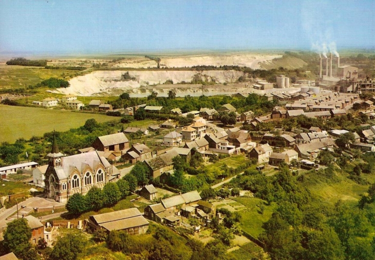 L'église les hauts de thenelles la cimenterie