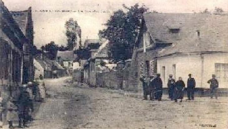 Thenelles la rue des juifs vers 1900
