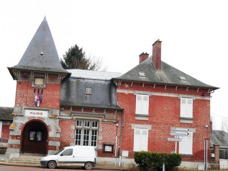 La mairie - Tugny-et-Pont