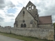 Photo suivante de Vauxcéré le clocher mur de l'église