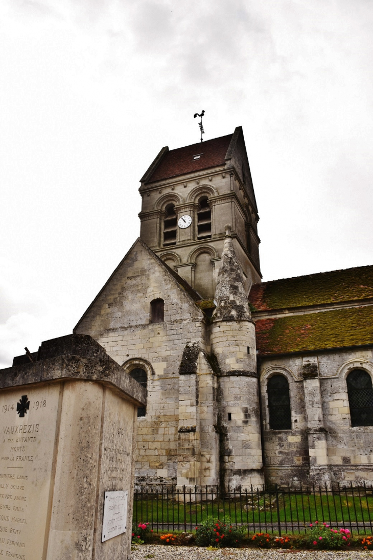 <<église Saint-Maurice - Vauxrezis