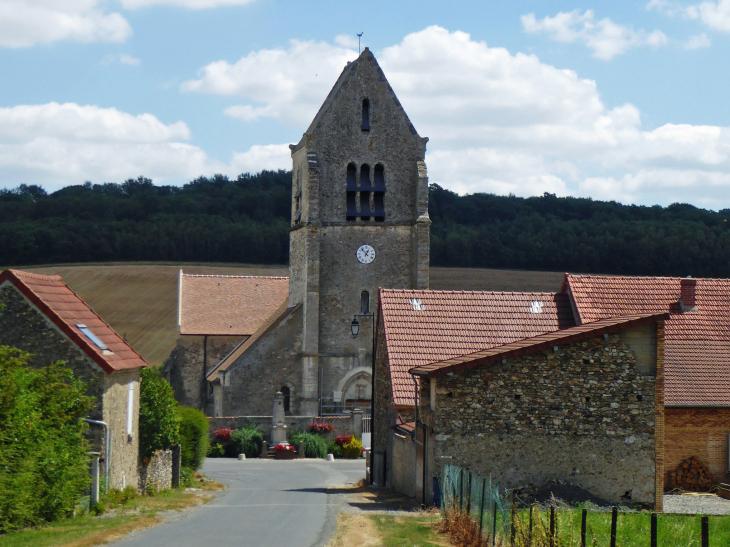 Dans le village - Vézilly