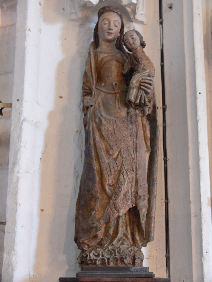 Vierge à l'Enfant (Eglise St Martin) - Bailleval