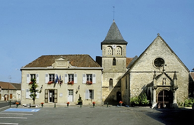 Mairie-église - Balagny-sur-Thérain