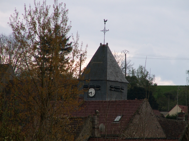 Vue de la rue du jeu d'arc - Baugy