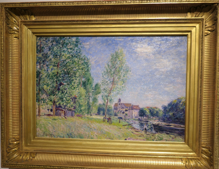 MUDO : Sisley  chantier naval à Moret - Beauvais