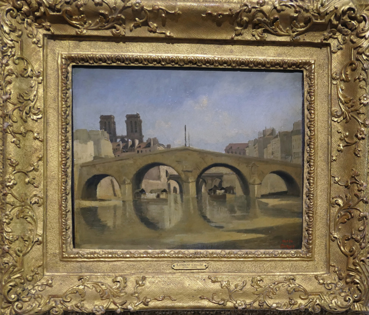 MUDO : Corot Parsi le vieux pont Saint Michel - Beauvais