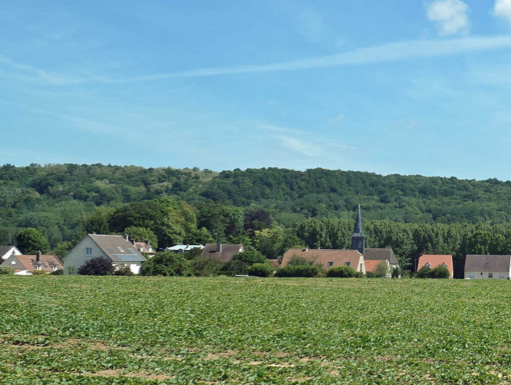 Vue sur le village - Bienville