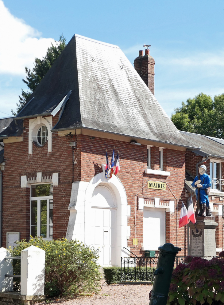 La mairie - Boulogne-la-Grasse