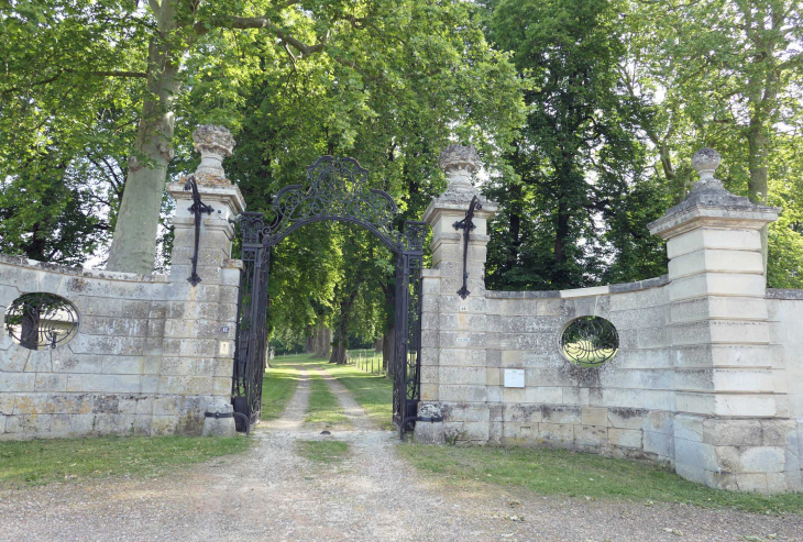 L'entrée du château - Carlepont