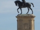 Photo suivante de Chantilly la statue du duc de Montmorency