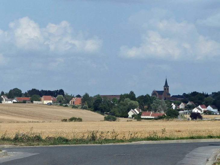 Vue sur le village - Crisolles