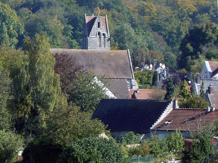 Vue sur le village - Éméville