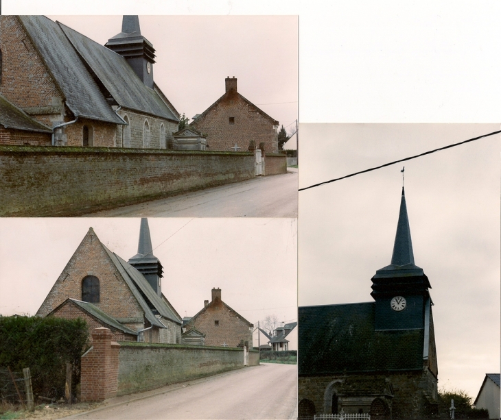 Flavy l'église - Flavy-le-Meldeux