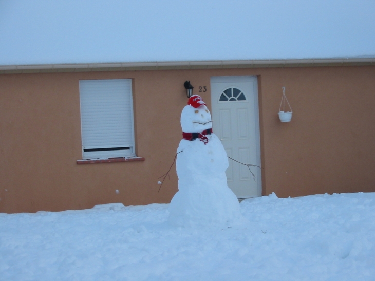 Bonhomme de neige - Flavy-le-Meldeux