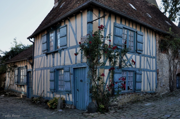 Gerberoy, la maison bleue