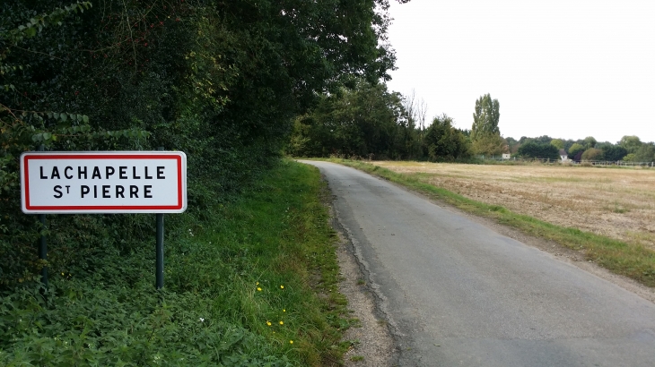 Entrée par le Bois Morel - Lachapelle-Saint-Pierre