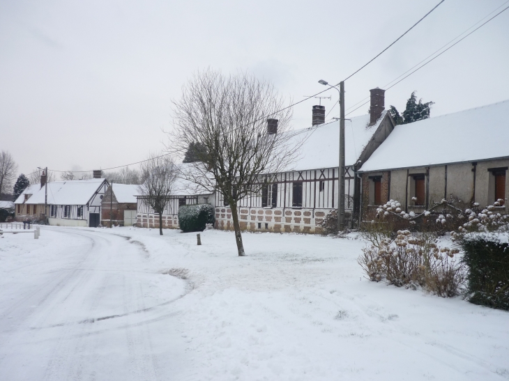 Neige aux Routis - Le Coudray-Saint-Germer