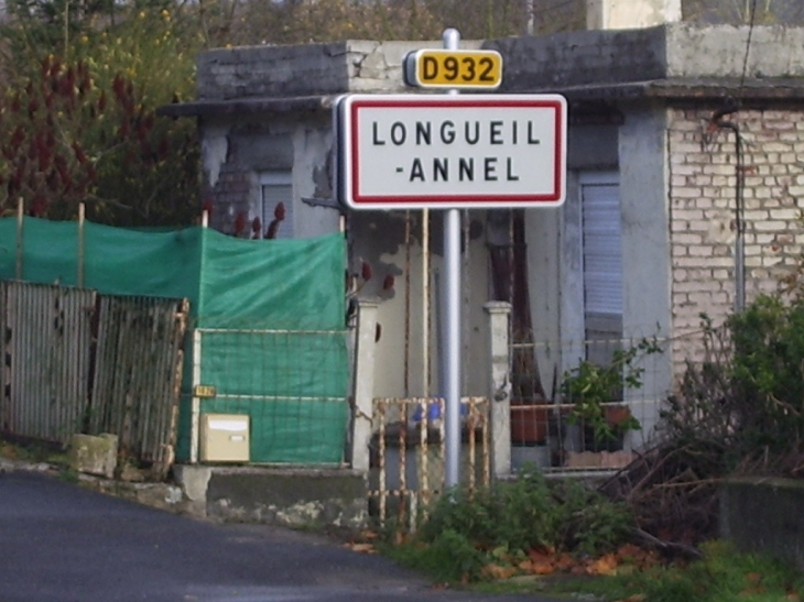 Panneau Longueil Annel (près de Compiegne) - Longueil-Annel