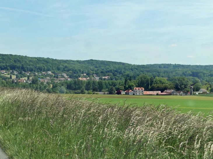 Vue d'ensemble du village - Machemont