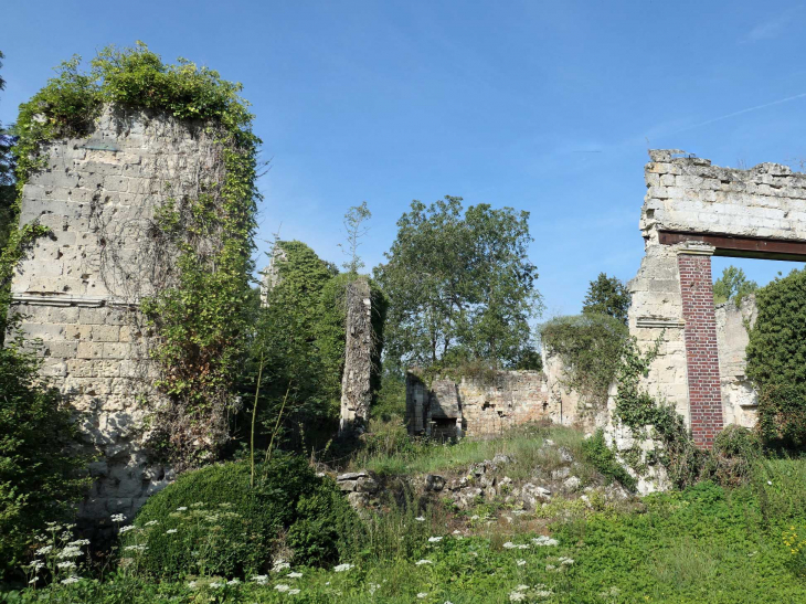 Les ruines du château - Mondescourt