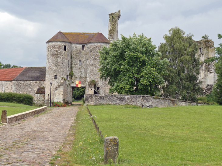 Les ruines du château - Montépilloy