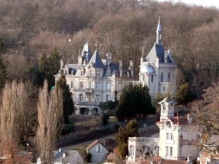 Vue depuis le chateau - Pierrefonds