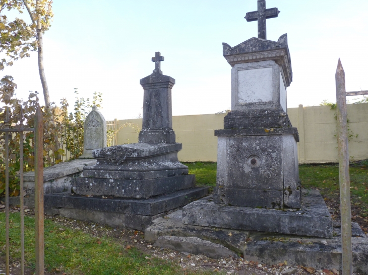 Sépultures de la famille Daudin (XIXe siècle) - Pouilly