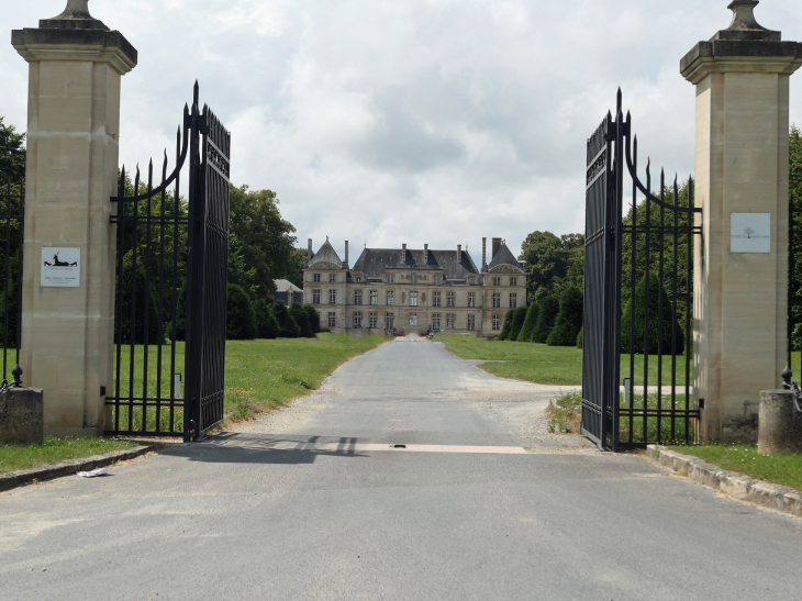 L'entrée du château - Raray