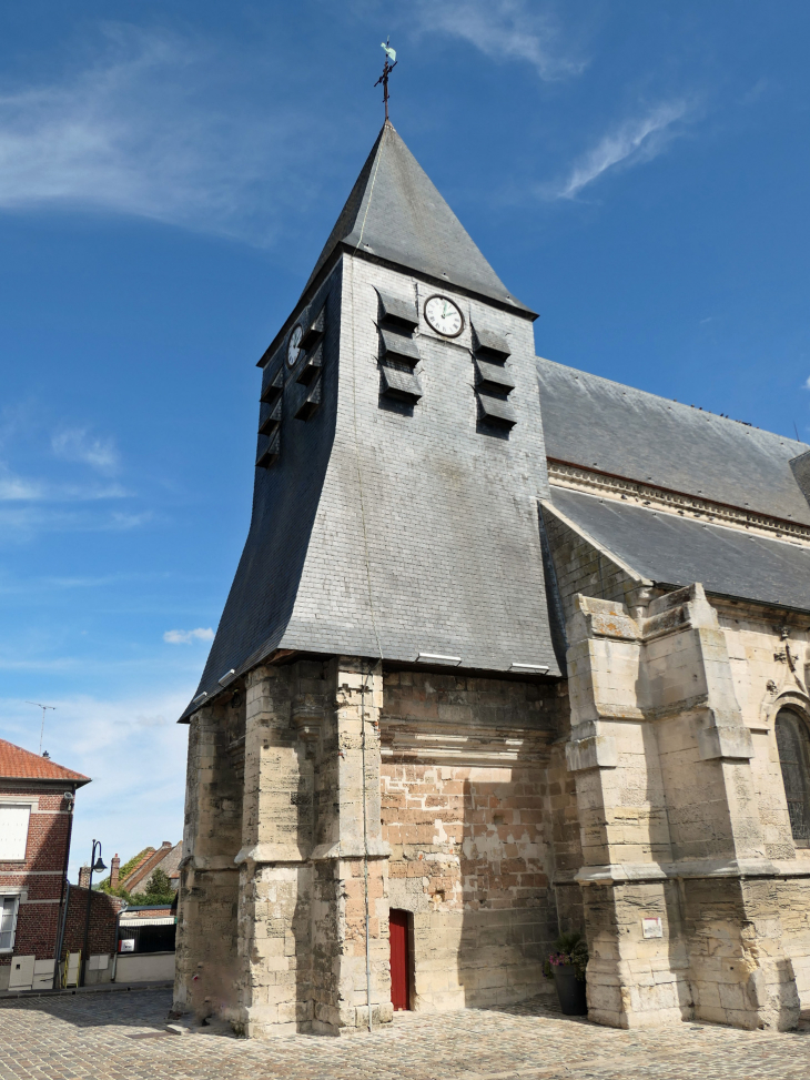 Le clocher de l'église Saint Louis - Ressons-sur-Matz