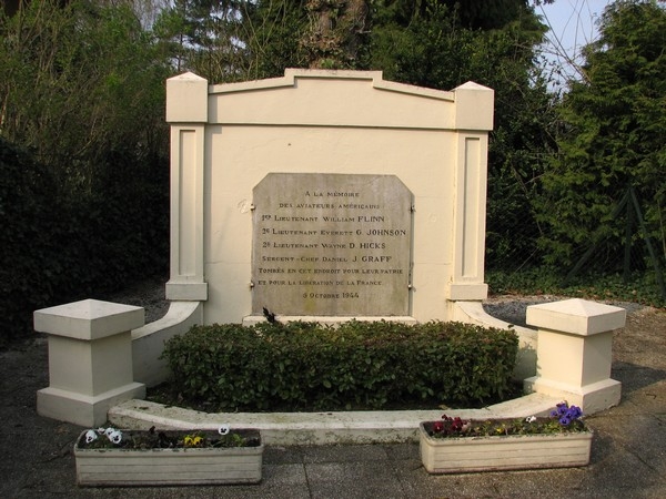 Stele à la mémoire des Américains - Rethondes