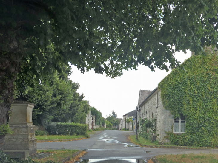 Le village après la pluie - Rocquemont