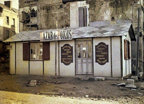 Baraquement apres guerre  - Roye-sur-Matz