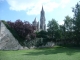 LA CATHEDRALE DEPUIS LE JARDIN DU ROY