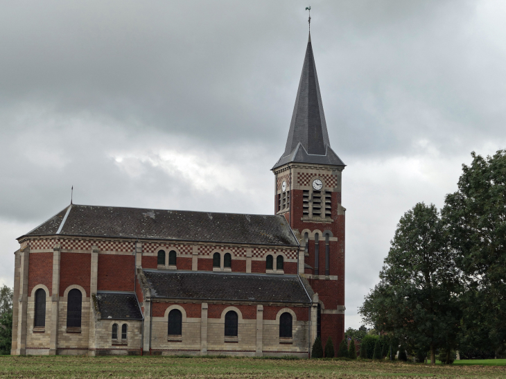 L'église - Ablaincourt-Pressoir