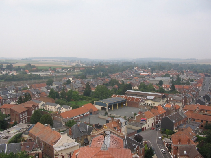 Au fond la  route de mailly - Albert