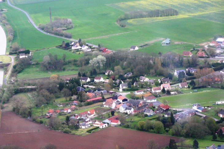 Photo vue d'hélico - Allaines