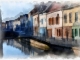 Photo suivante de Amiens Le village du canal comme une peinture bretonne de Pont-Aven.